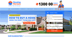 Desktop Screenshot of housingheroes.com.au